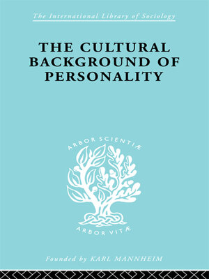 cover image of Cultural Background Personality ILS 84